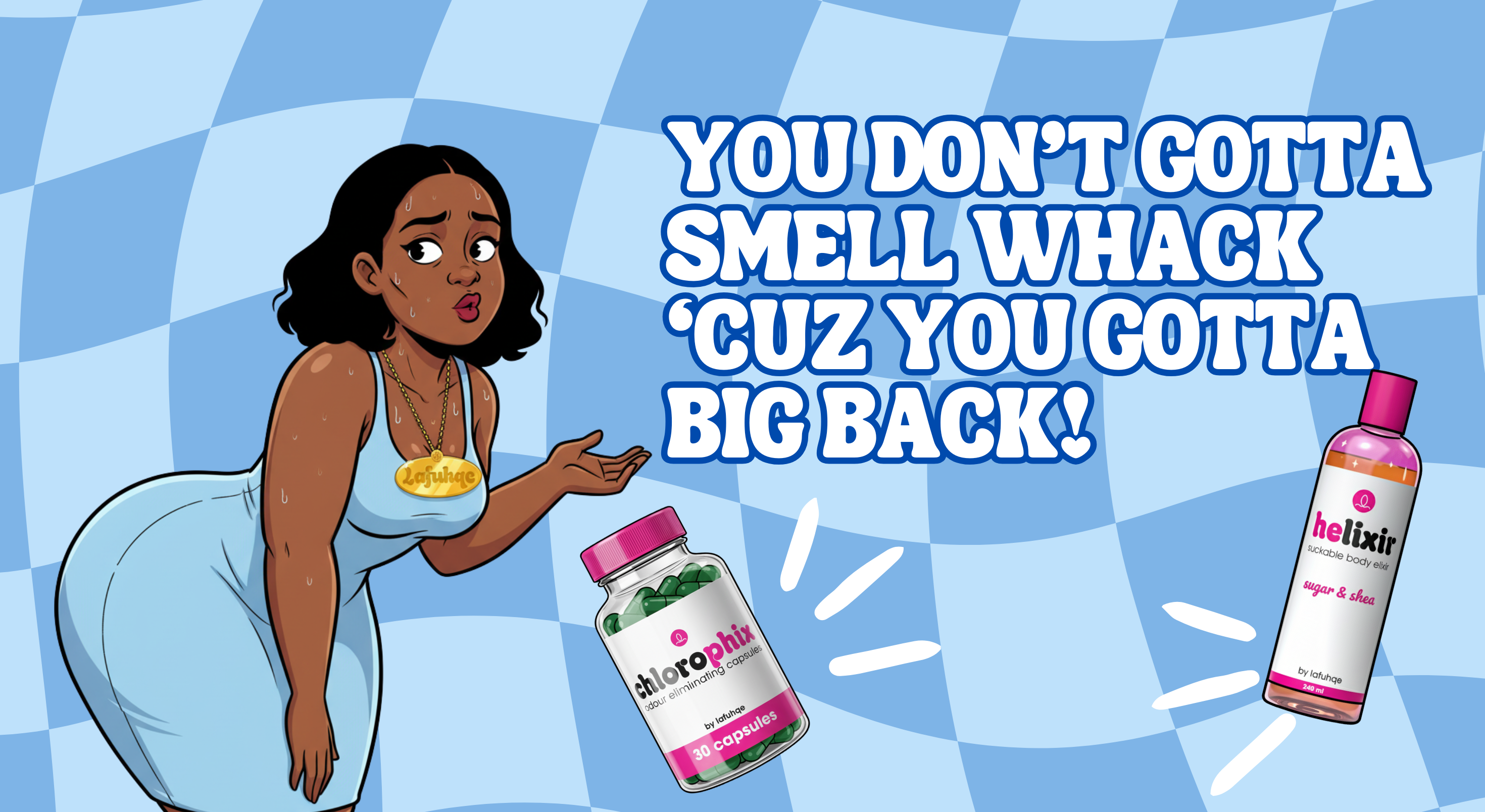 LET'S BE REAL: HOW TO PREVENT FUNK, SWEATS & IRRITATION IN SKIN FOLDS.