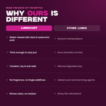 Why Lubricunt is different from other lubes