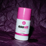 Assntt all over body deodorant photographed on wine plum backdrop