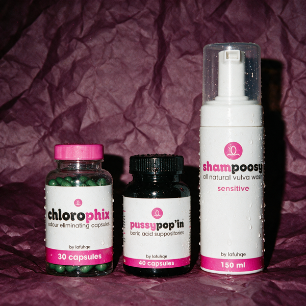 Quiet Flex stay fresh bundle photographed on wine plum backdrop
