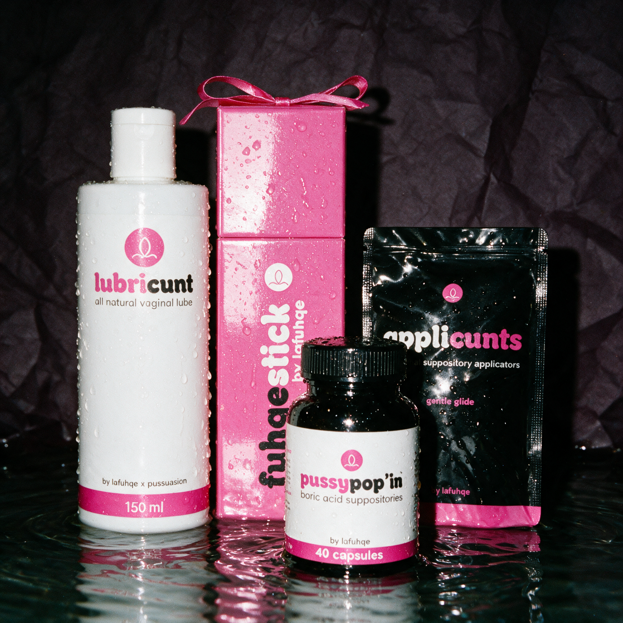 Behind Closed Doors ready when it matters bundle on near-black plum backdrop