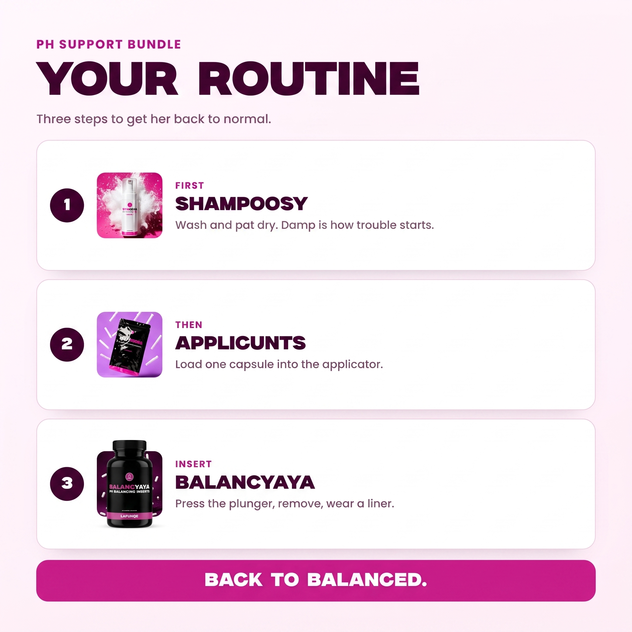 Your Back to Balanced routine