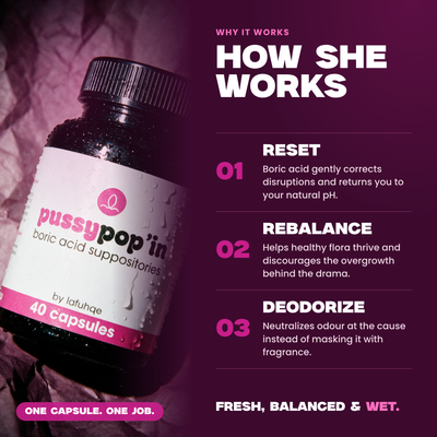 PoosyPop'in - Insertos para equilibrar el pH