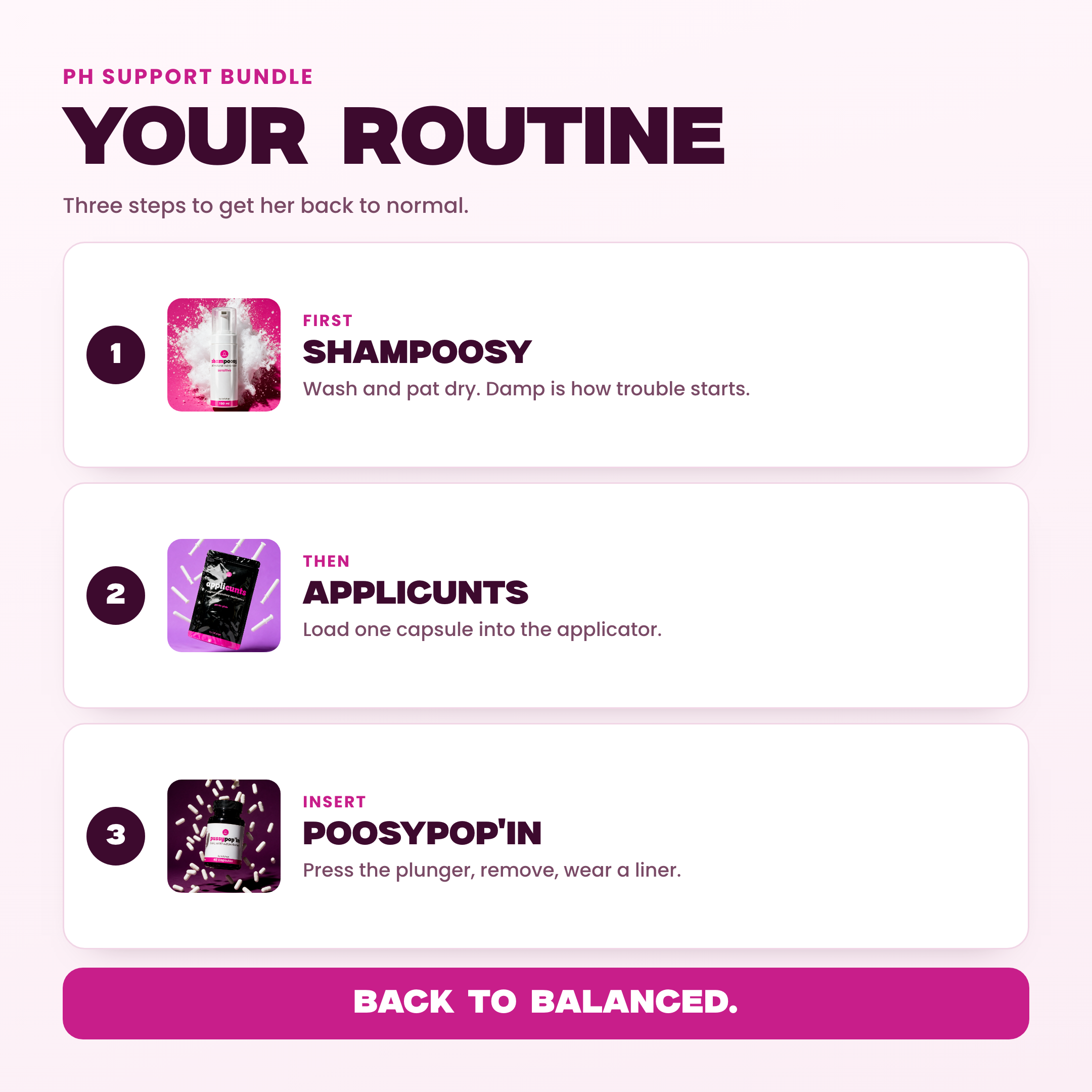 Your Back to Balanced routine