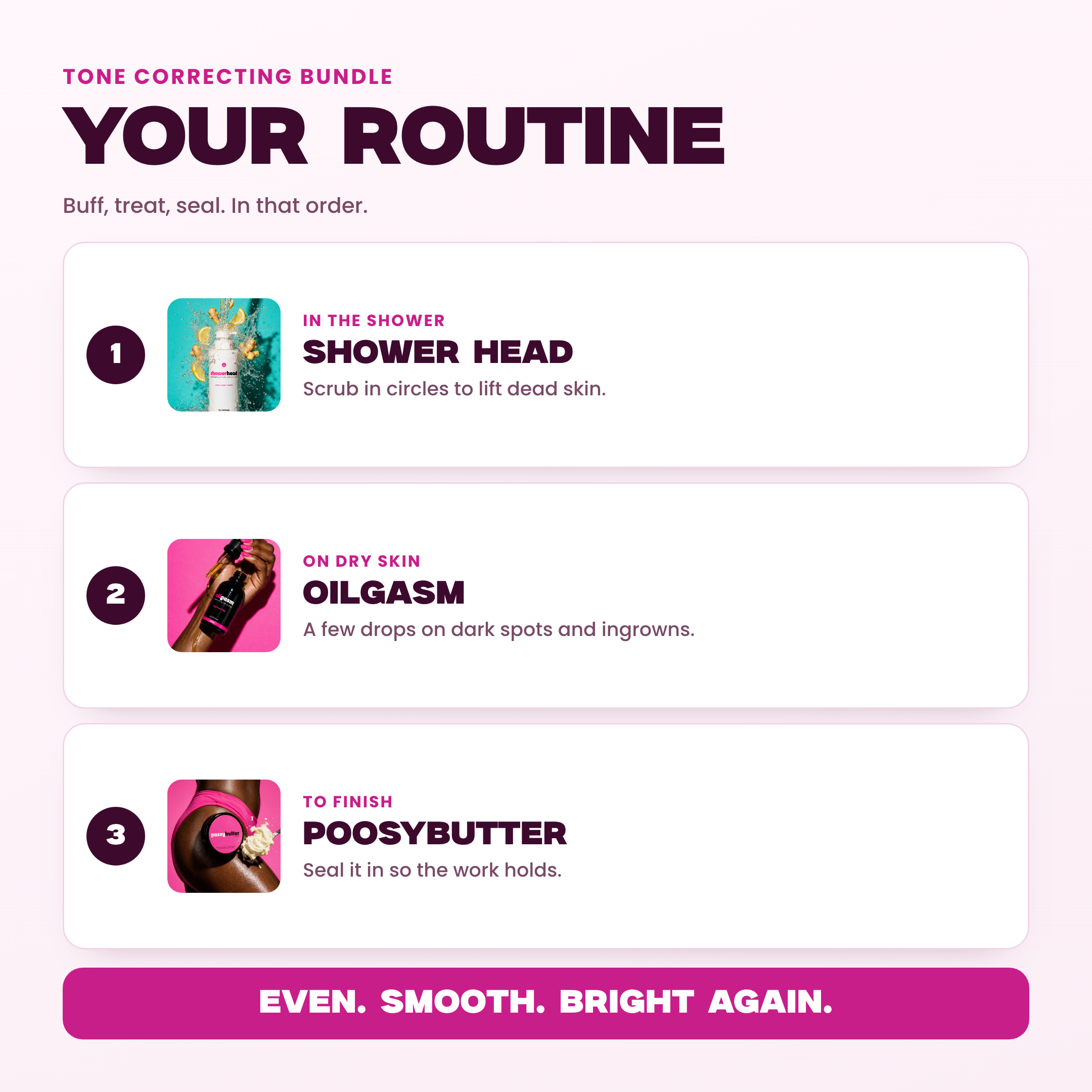 Your Bright Again routine