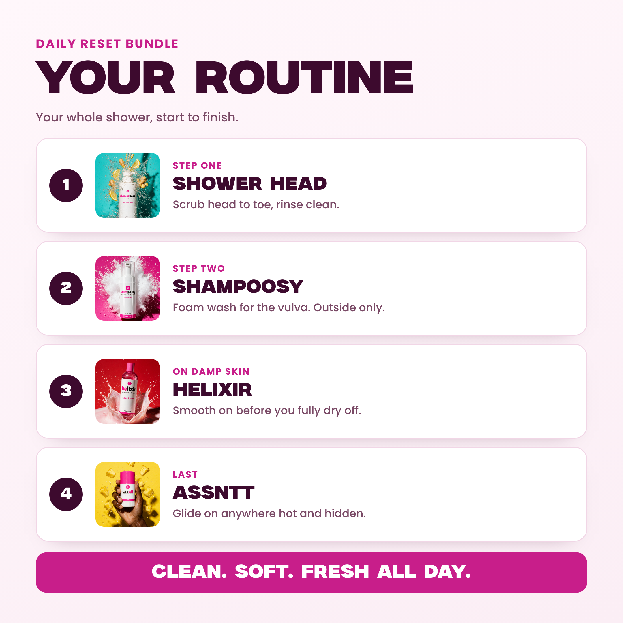 Your Fresh Start routine