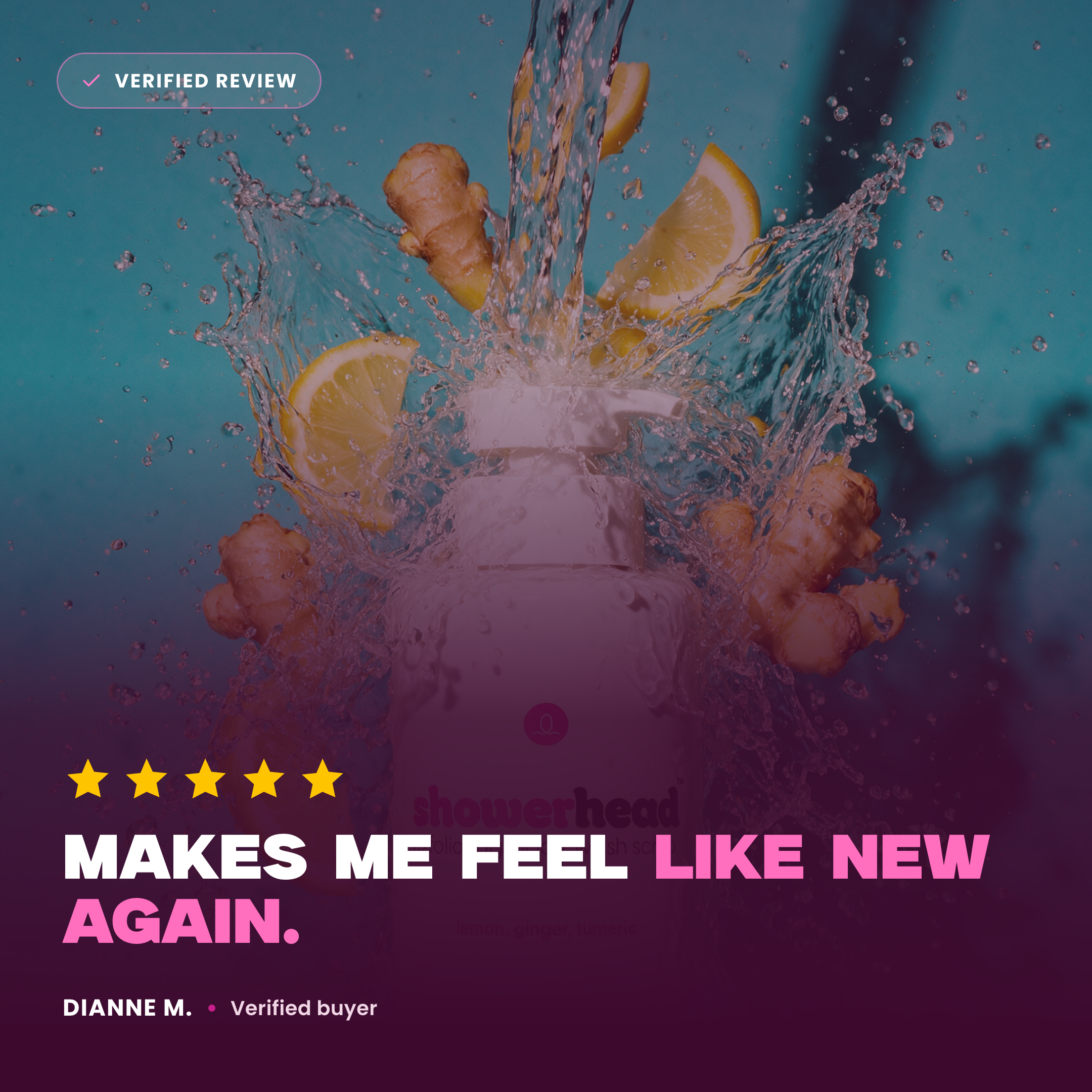 Verified review - makes me feel like new again