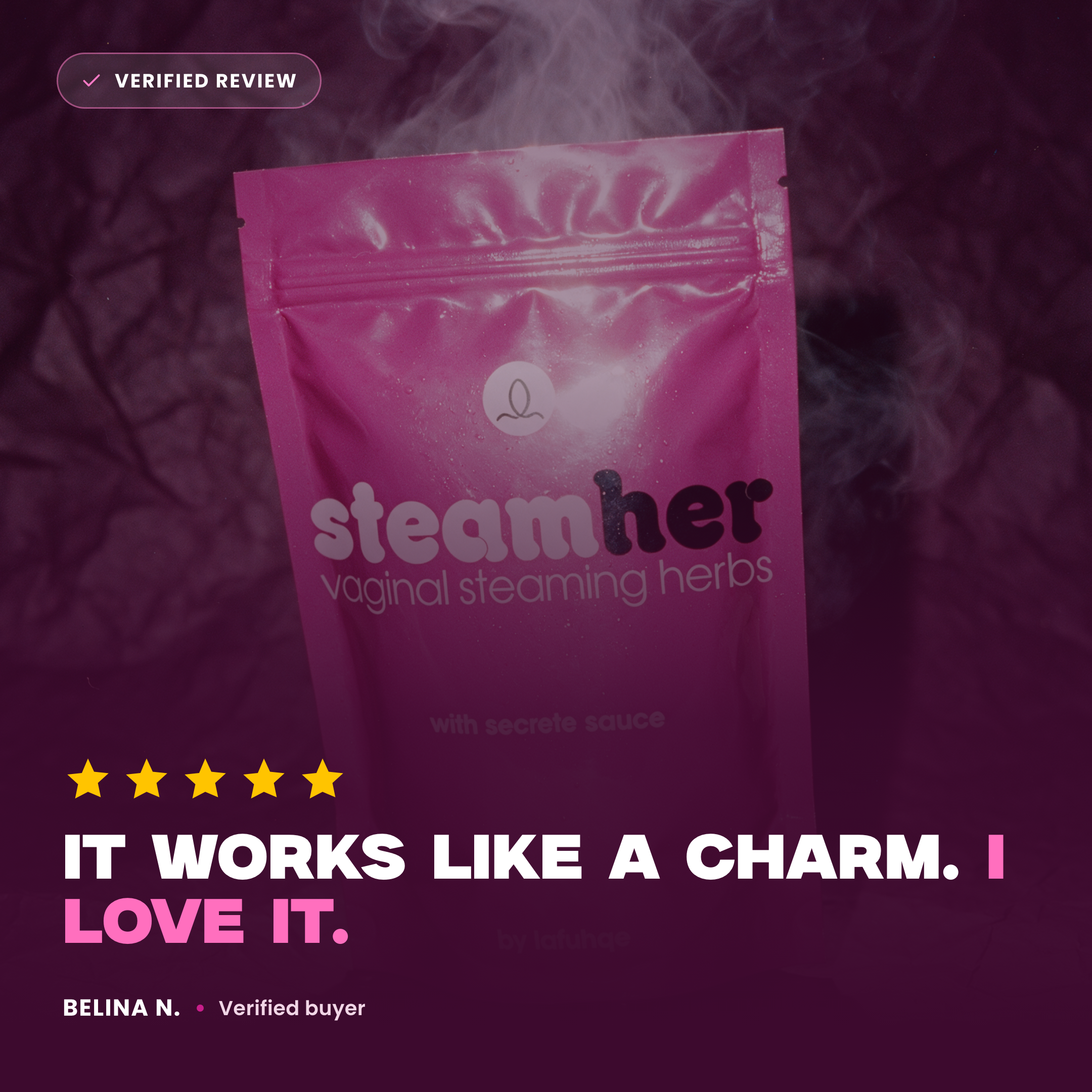 Verified review - works like a charm
